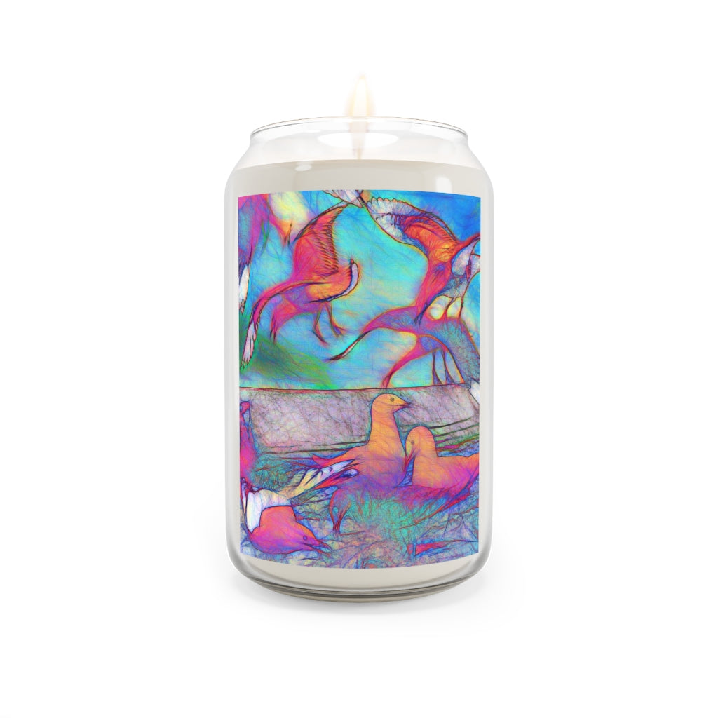 Seagulls Aromatherapy Candle, 13.75oz