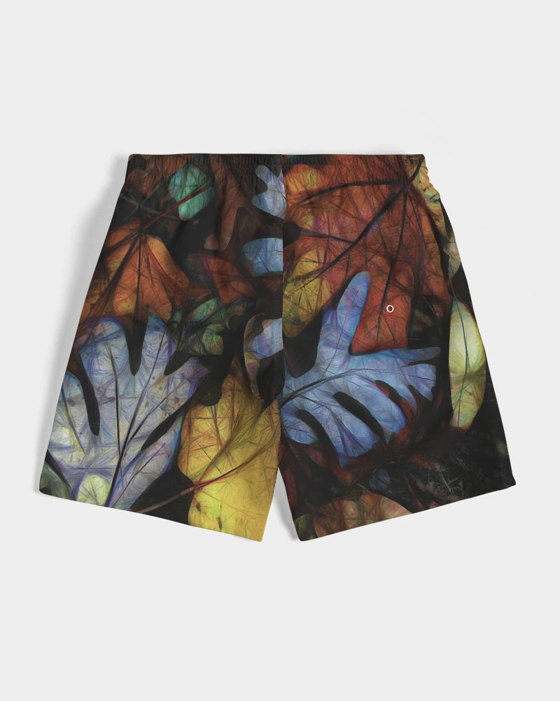 Mid October Leaves Men's Swim Trunk