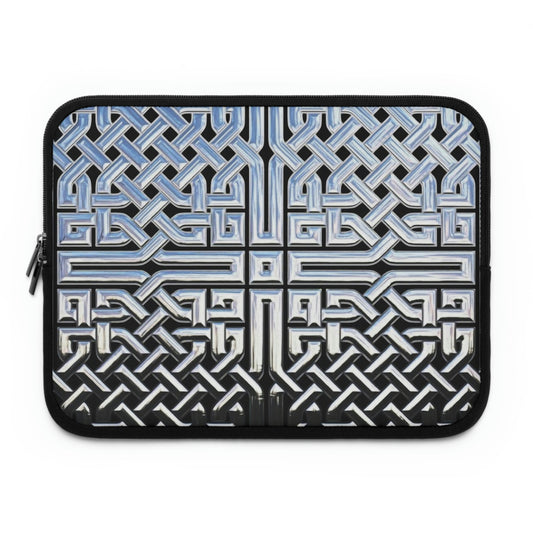 Chrome Celtic Knot Laptop Sleeve