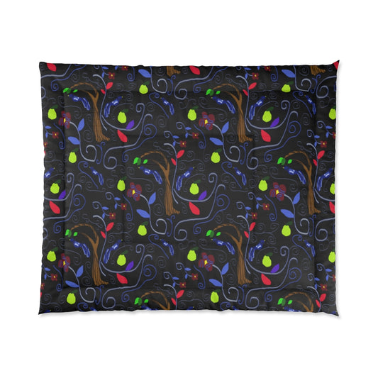 Birds and Scrolls Comforter