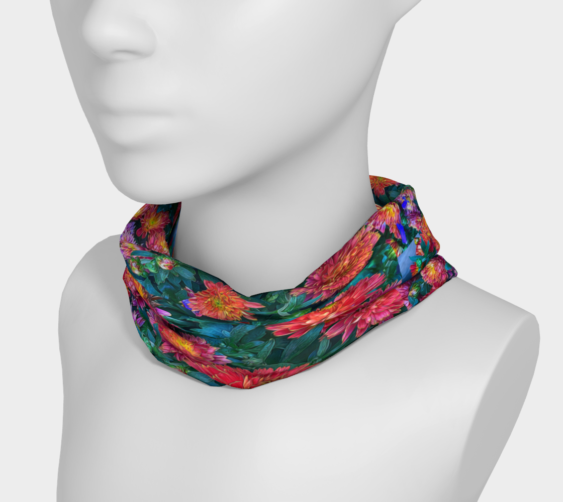 Warm Fall Mums Headband