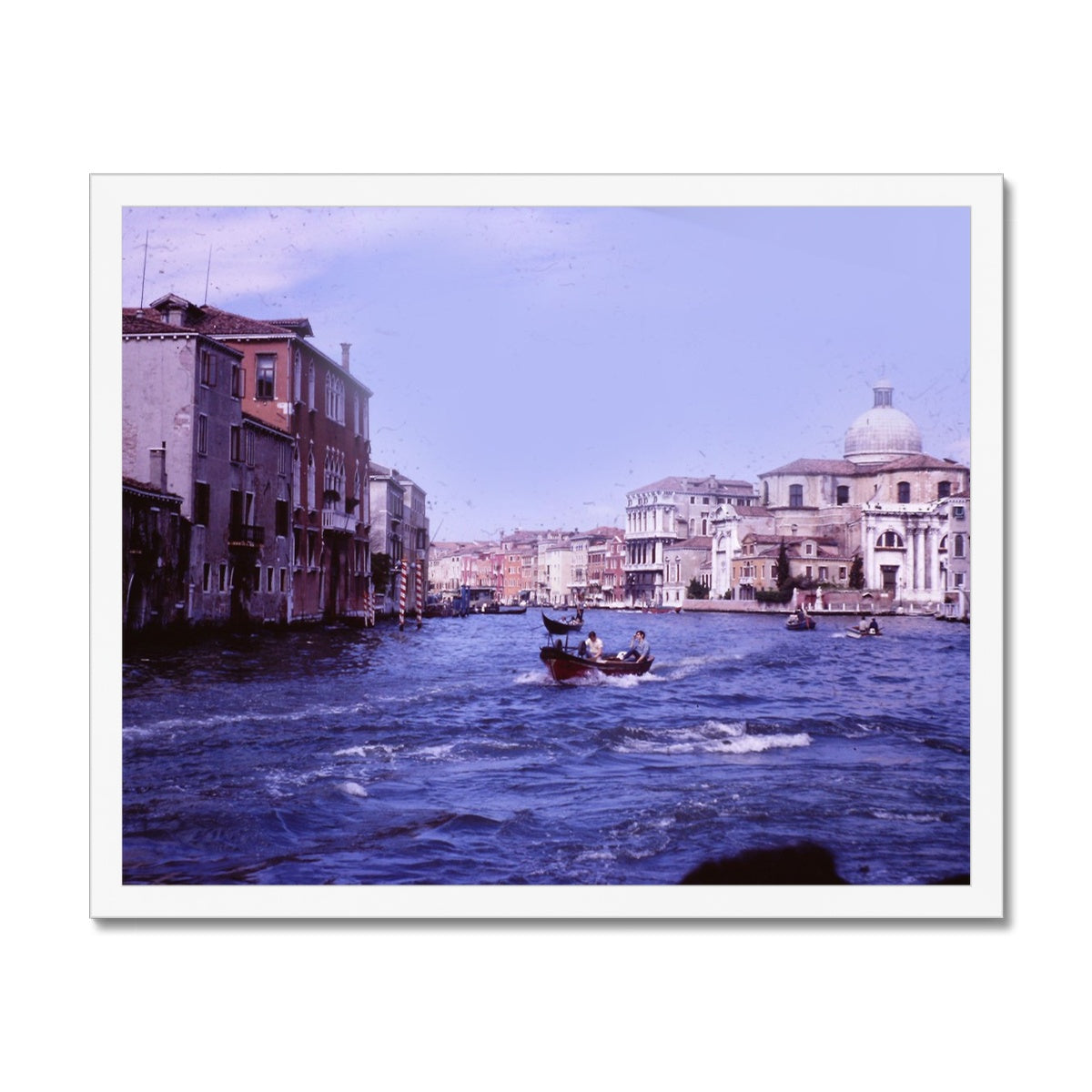 Europe Trip 1970 Number 18 Budget Framed Poster