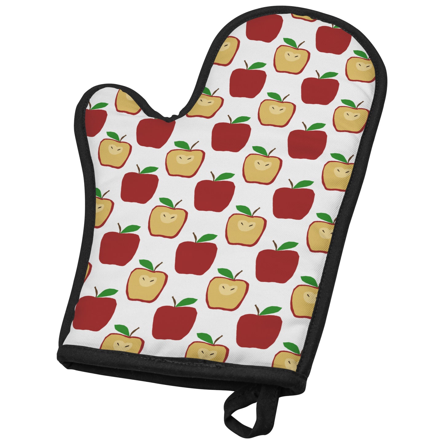 Apple Polkadots Oven Mit