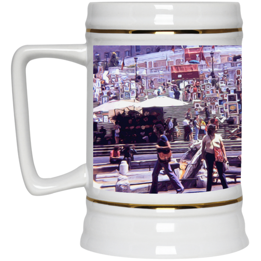 artmarketonthesteps2 22217 Beer Stein 22oz.