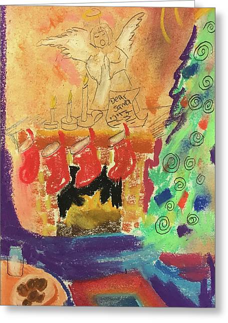 A Child's Christmas Eve - Greeting Card