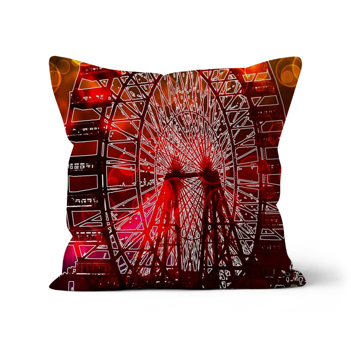 Bokeh Light Ferris Wheel Cushion