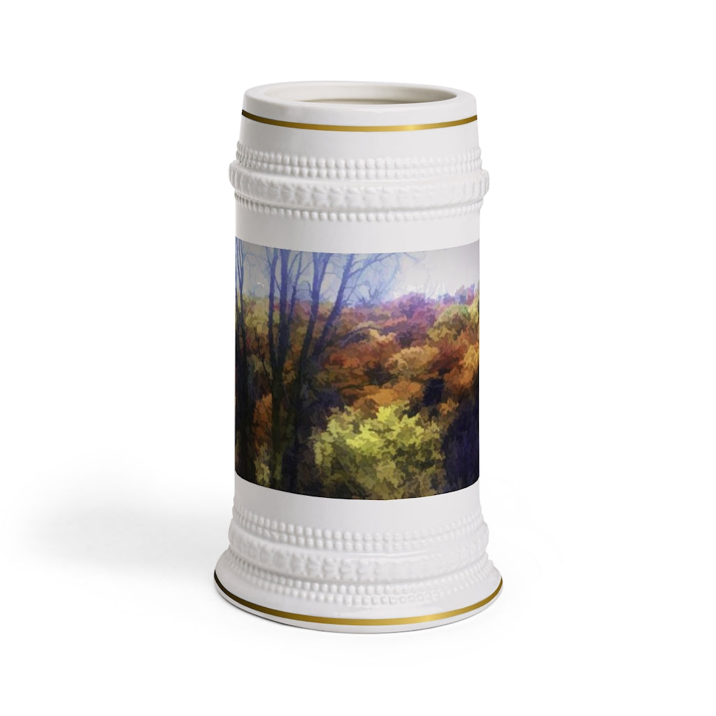 Fall Abstract landscape Stein Mug