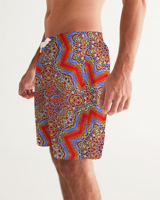 Medieval Kaleidoscope Men's Swim Trunk