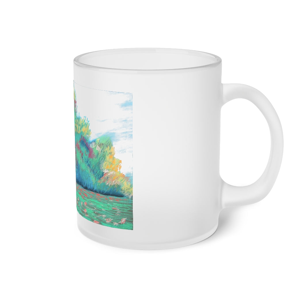 The Hedge Frosted Glass Mug