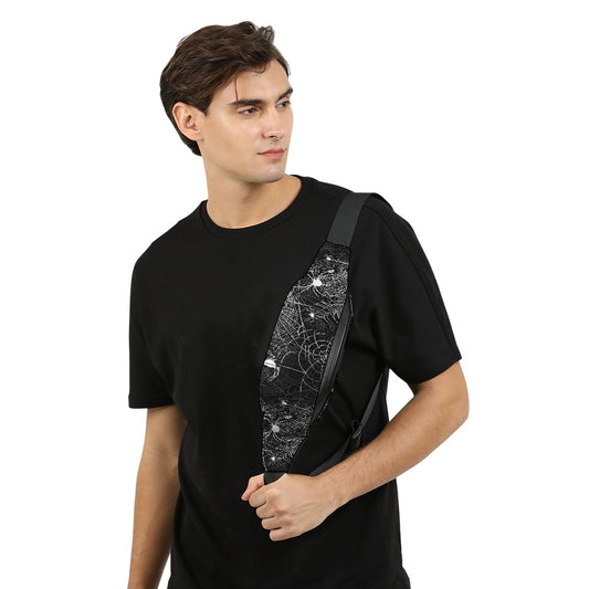 Spider Webs Crossbody Sling Bag