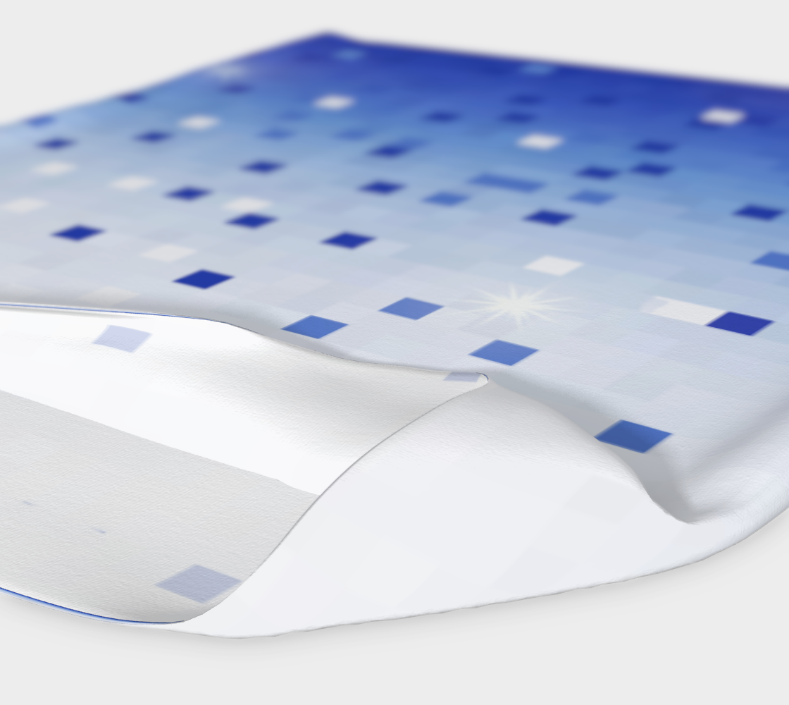 Blue Square Confetti Headband