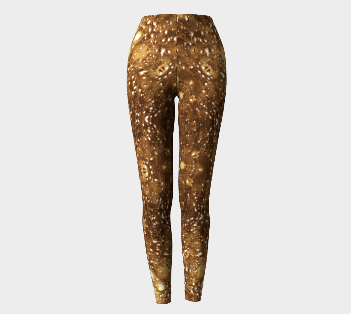 Golden Bokeh Light leggings