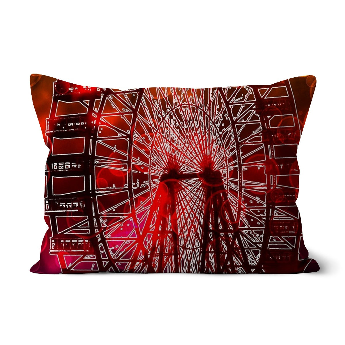 Bokeh Light Ferris Wheel Cushion