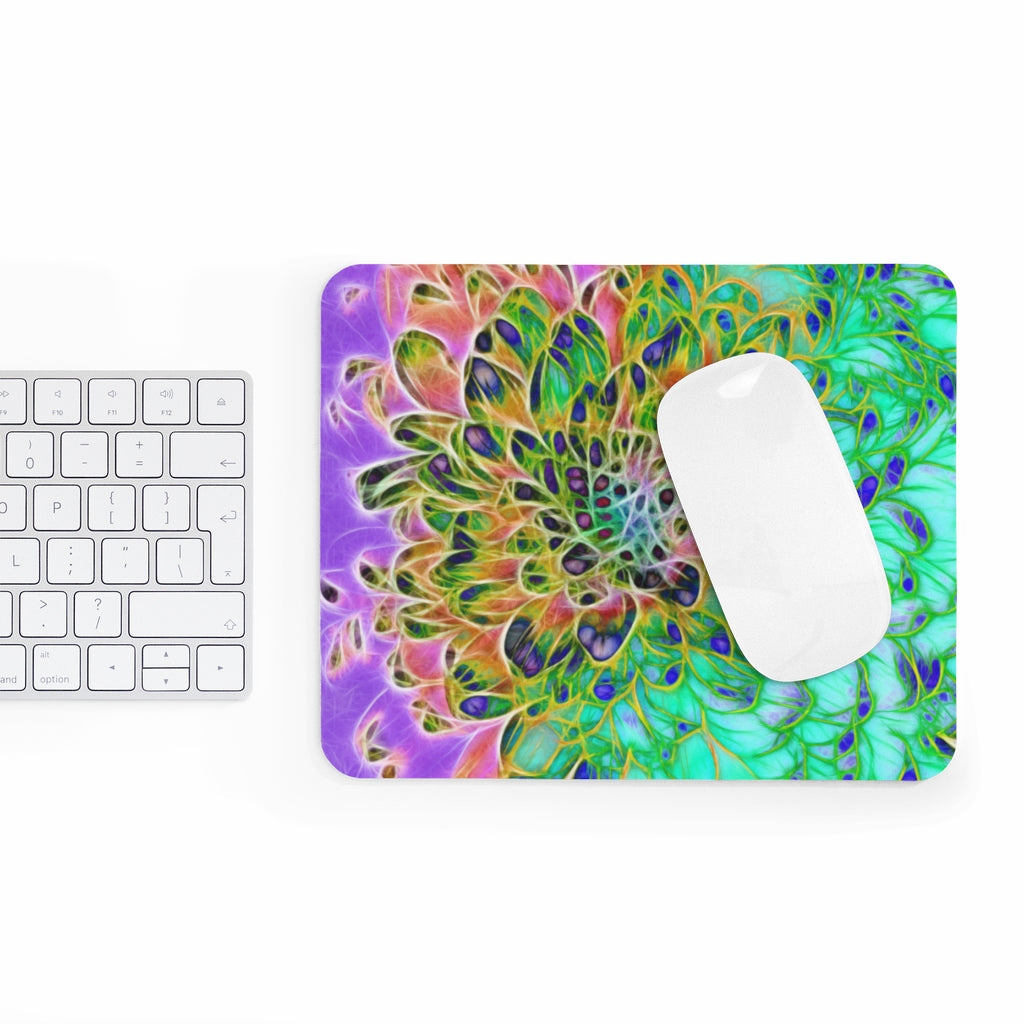 Abstract Chrysanthemum Mousepad