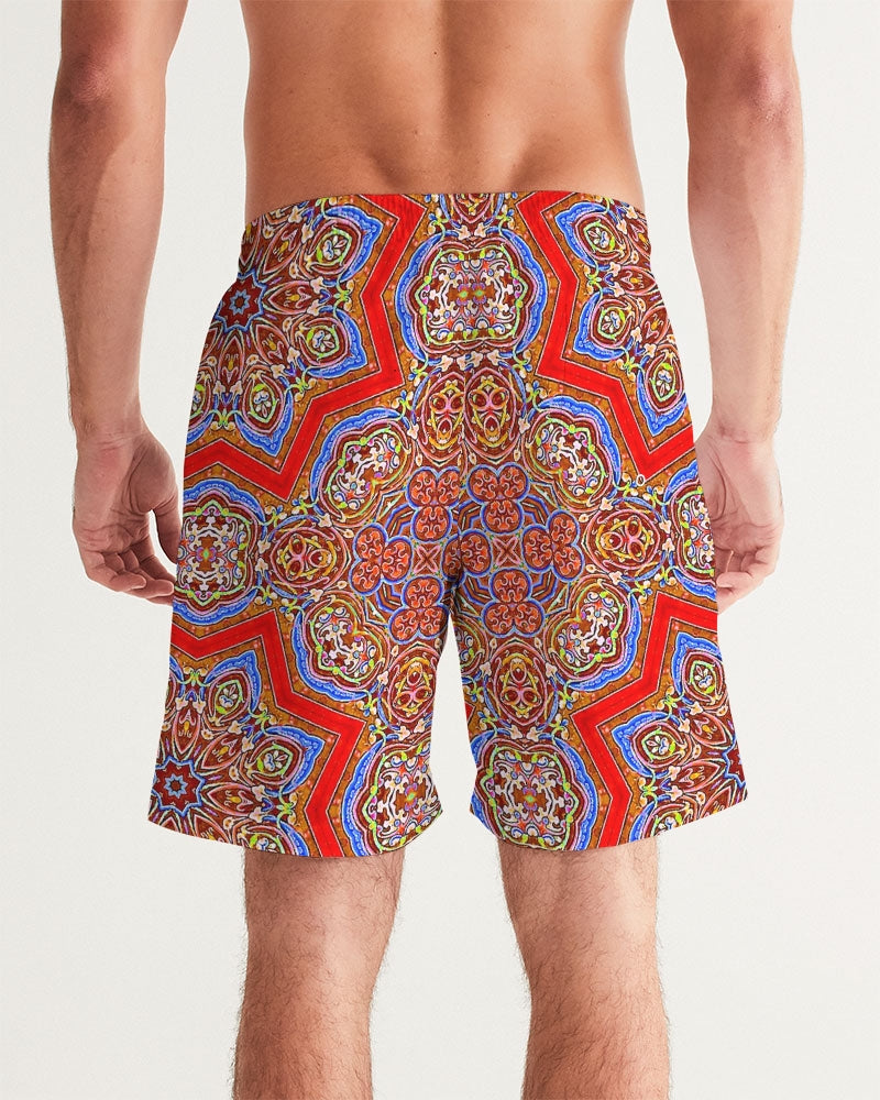 Medieval Kaleidoscope Men's Swim Trunk