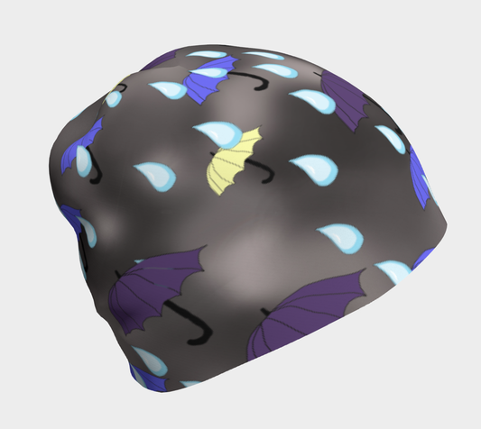 Rain and Umbrellas Hat