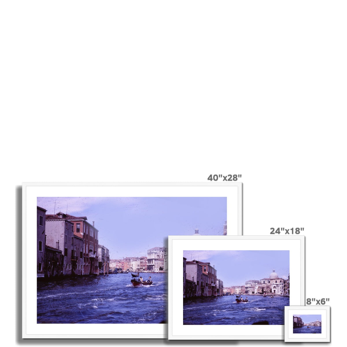 Europe Trip 1970 Number 18 Framed & Mounted Print