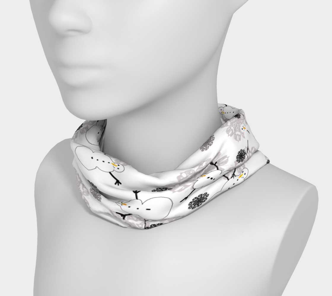 Snowman Pattern Headband