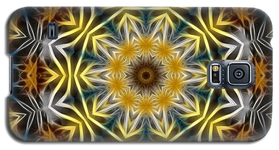 Abstract Daisies Kaleidoscope - Phone Case