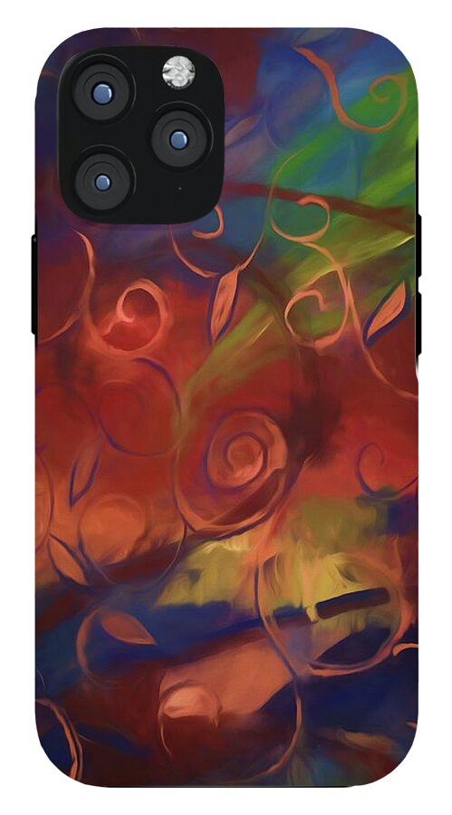 Abstract Fall Swirls - Phone Case