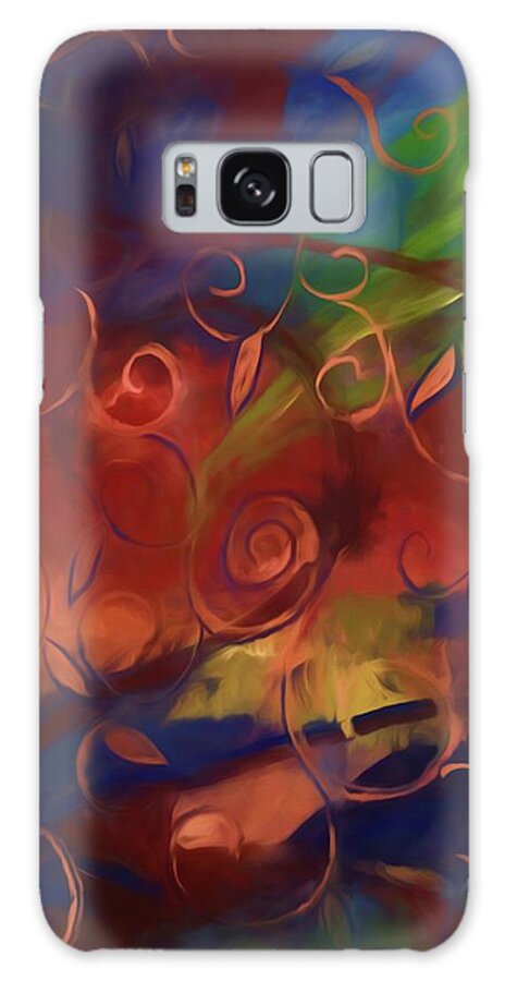 Abstract Fall Swirls - Phone Case