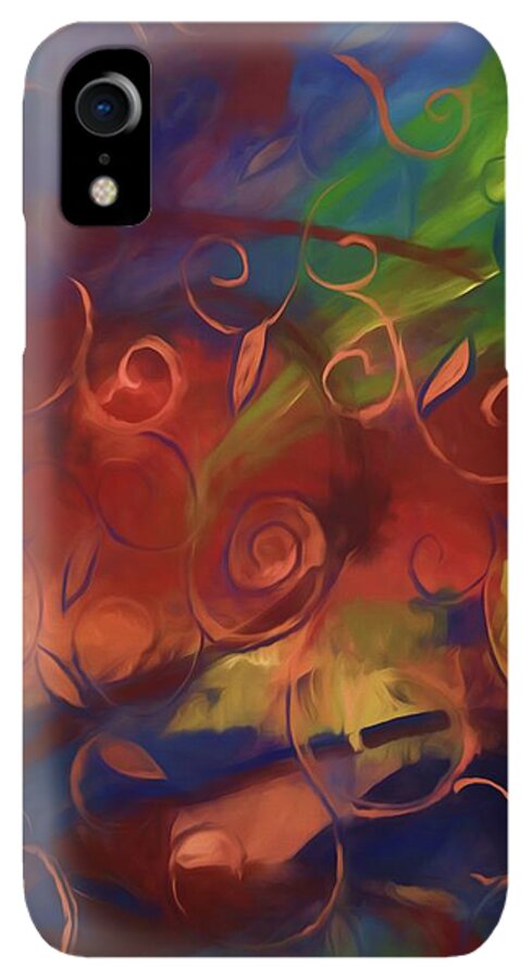 Abstract Fall Swirls - Phone Case