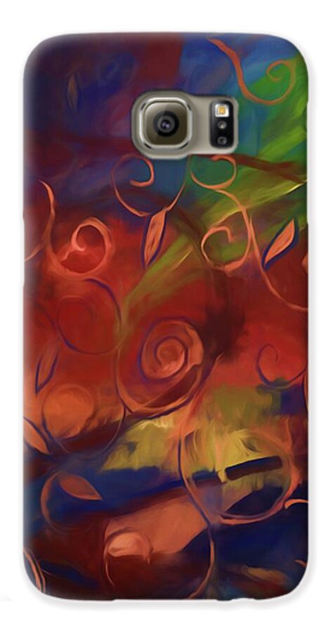 Abstract Fall Swirls - Phone Case
