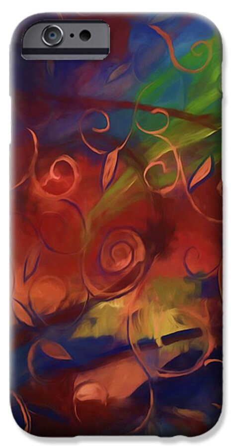 Abstract Fall Swirls - Phone Case