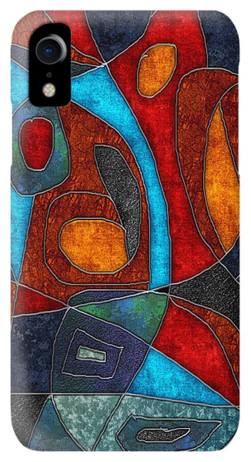 Abstract With Heart - Phone Case