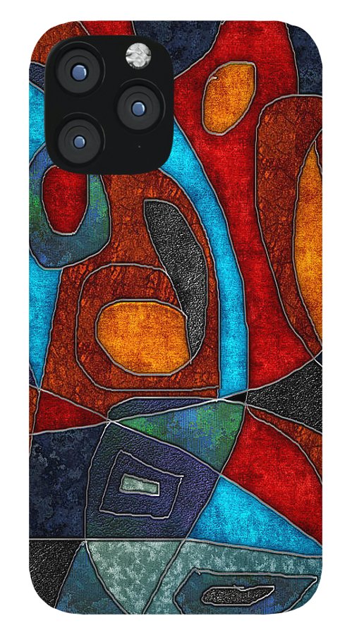 Abstract With Heart - Phone Case