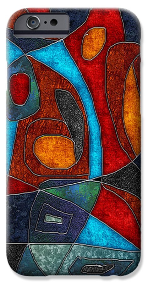 Abstract With Heart - Phone Case