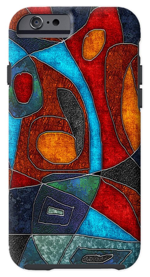 Abstract With Heart - Phone Case