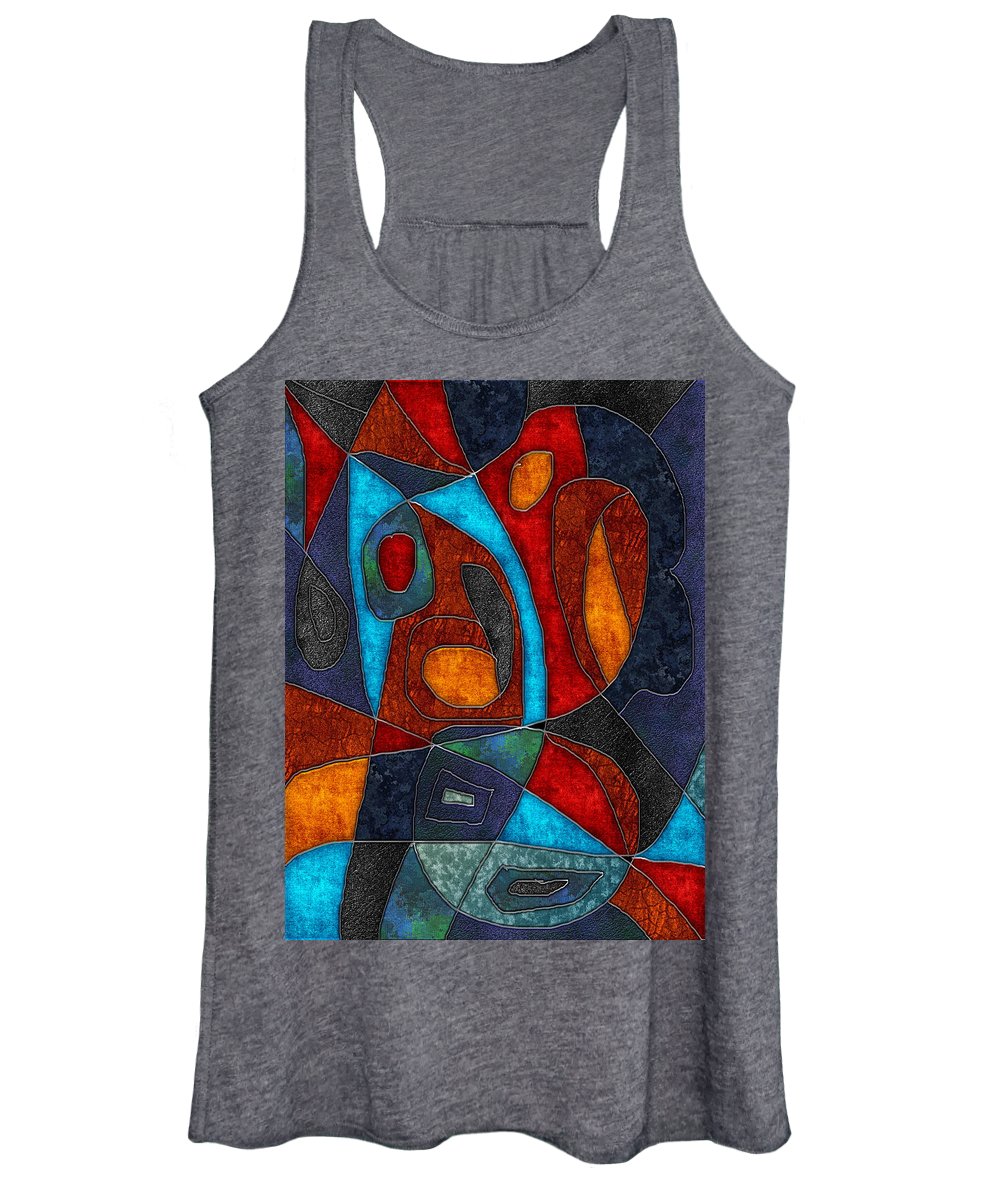 Abstract With Heart - Women's Tank Top