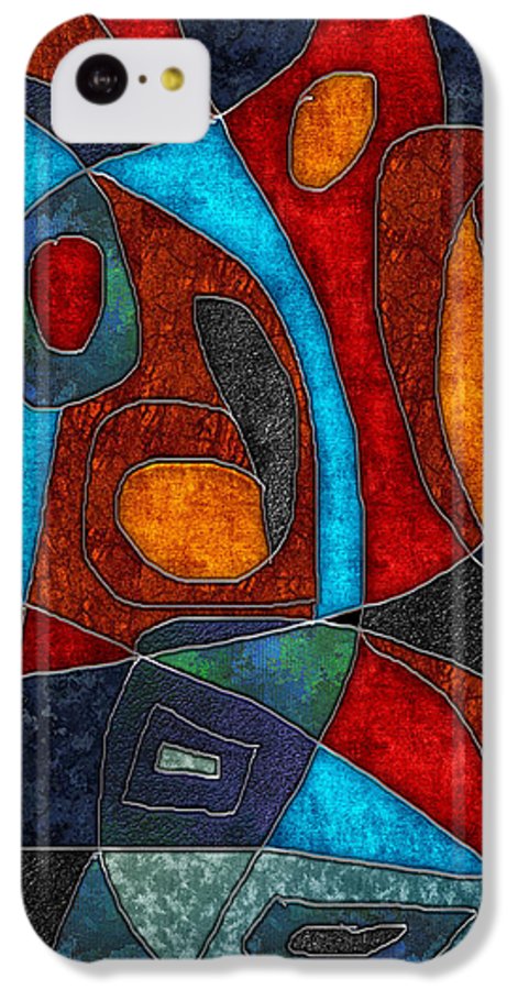 Abstract With Heart - Phone Case