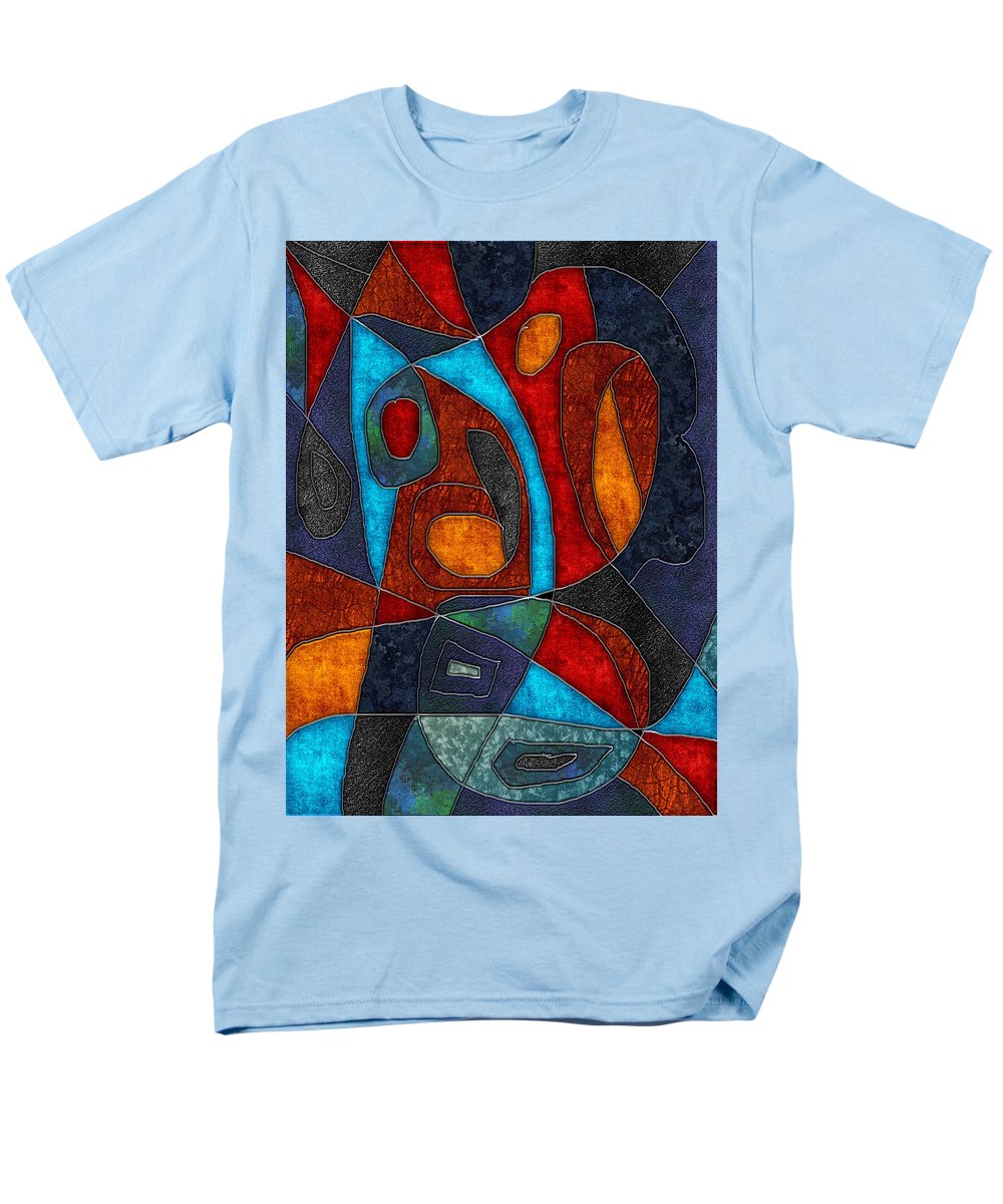 Abstract With Heart - Men's T-Shirt  (Regular Fit)