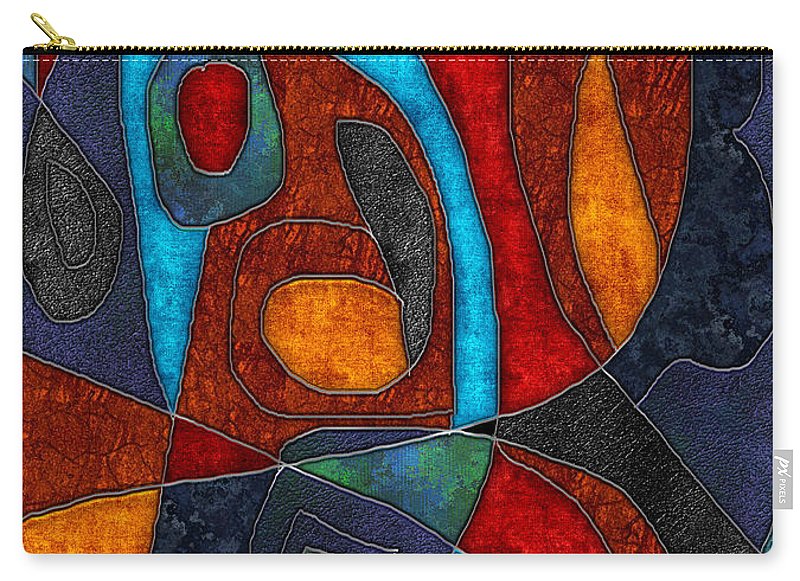 Abstract With Heart - Carry-All Pouch