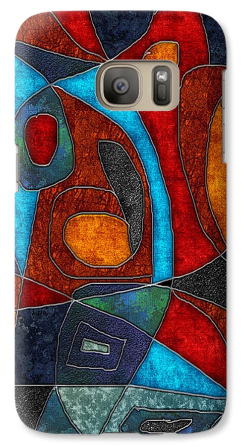 Abstract With Heart - Phone Case