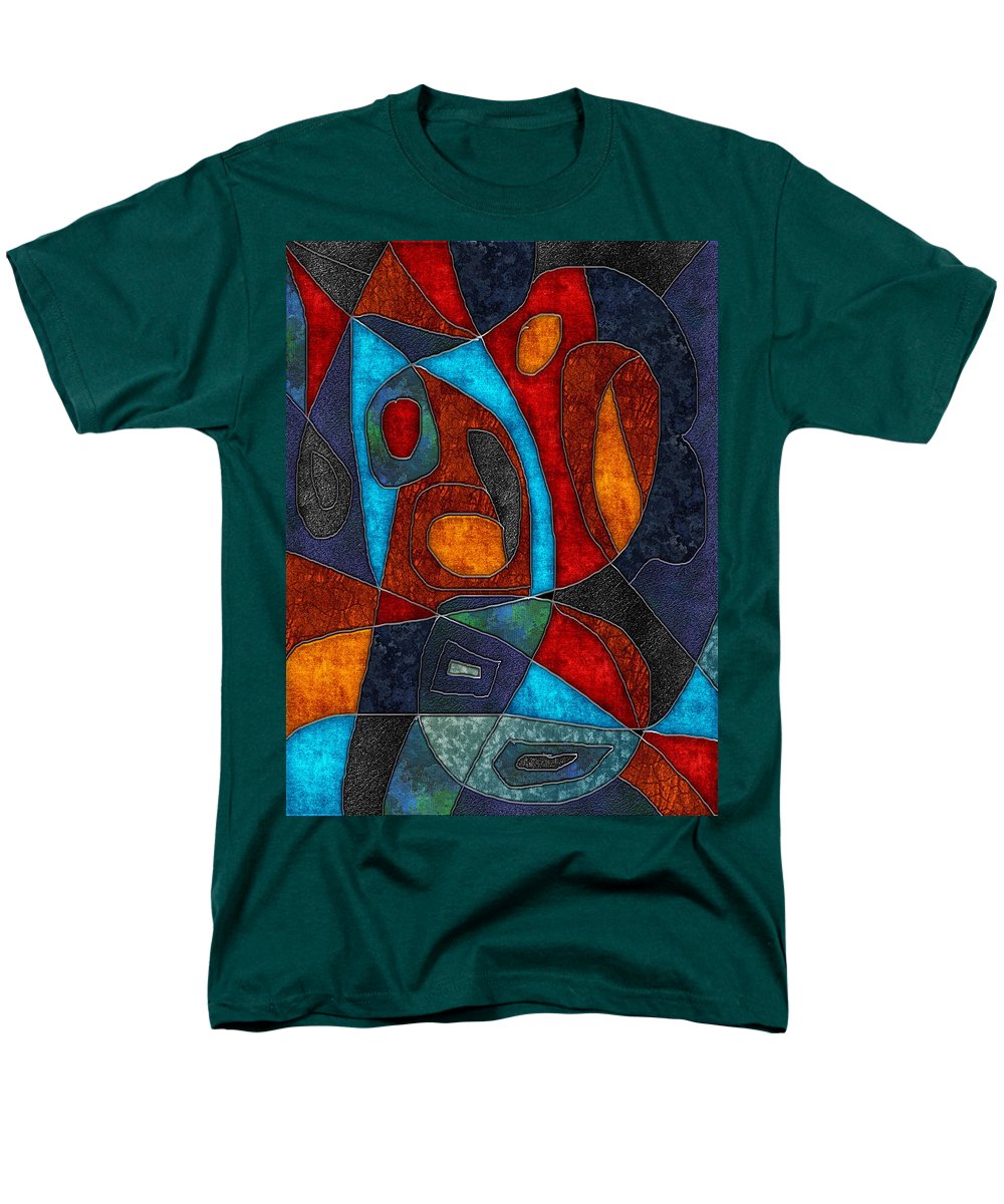 Abstract With Heart - Men's T-Shirt  (Regular Fit)