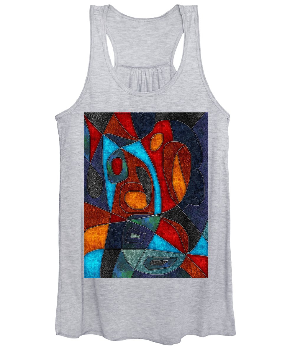 Abstract With Heart - Women's Tank Top