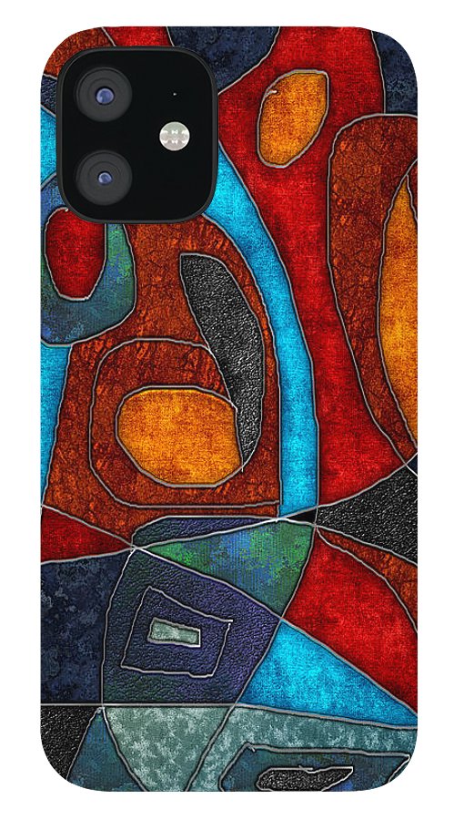 Abstract With Heart - Phone Case