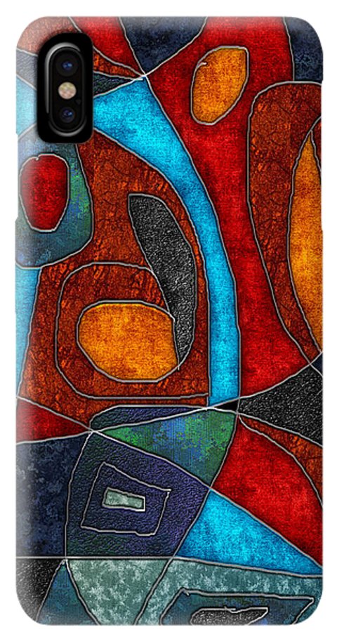 Abstract With Heart - Phone Case
