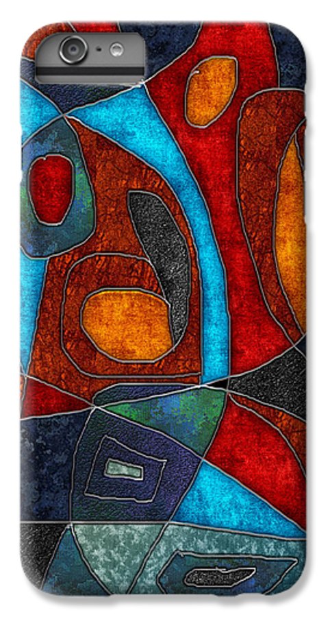 Abstract With Heart - Phone Case