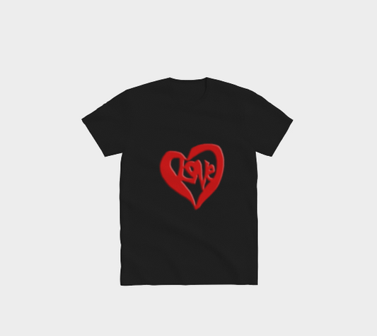 Love Text In Valentine Heart