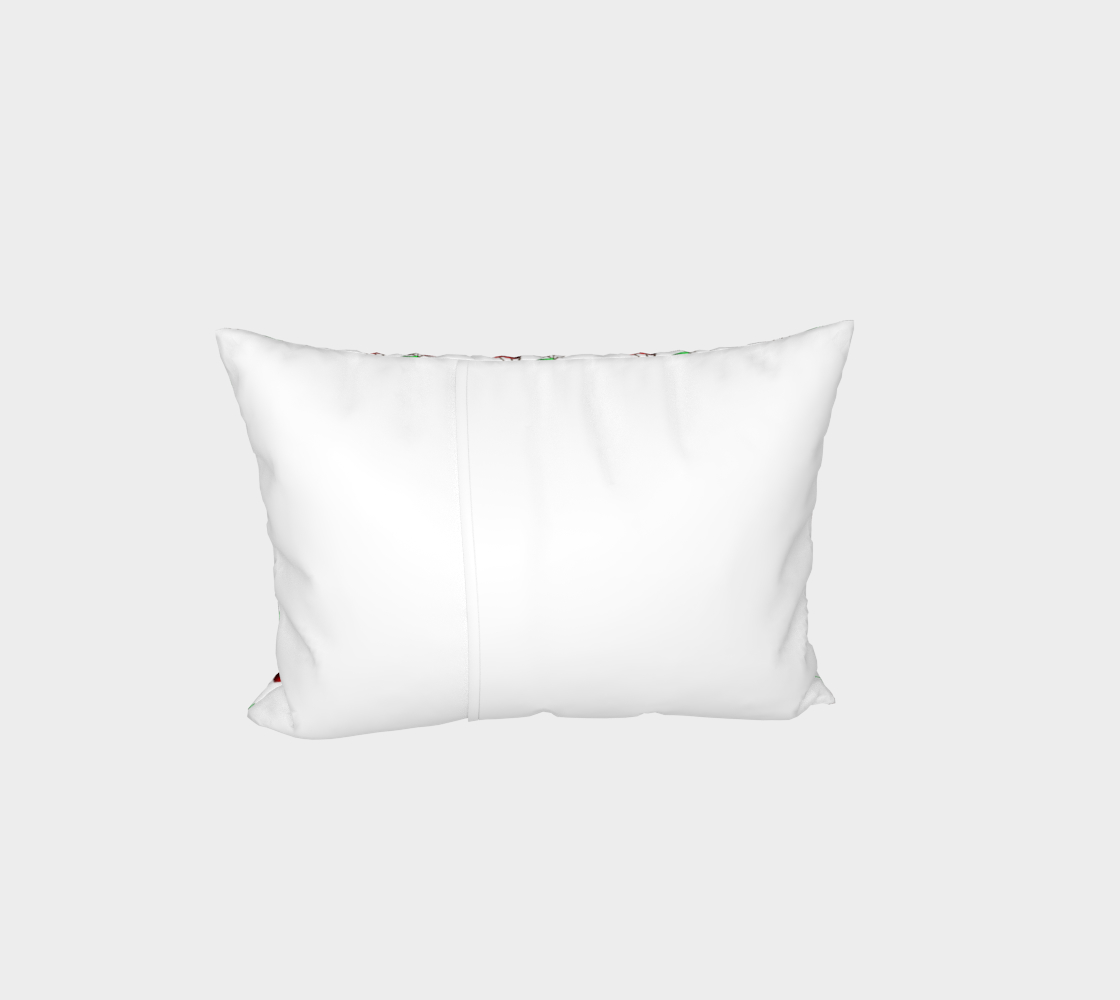 Cherries Pattern Bed Pillow Sham