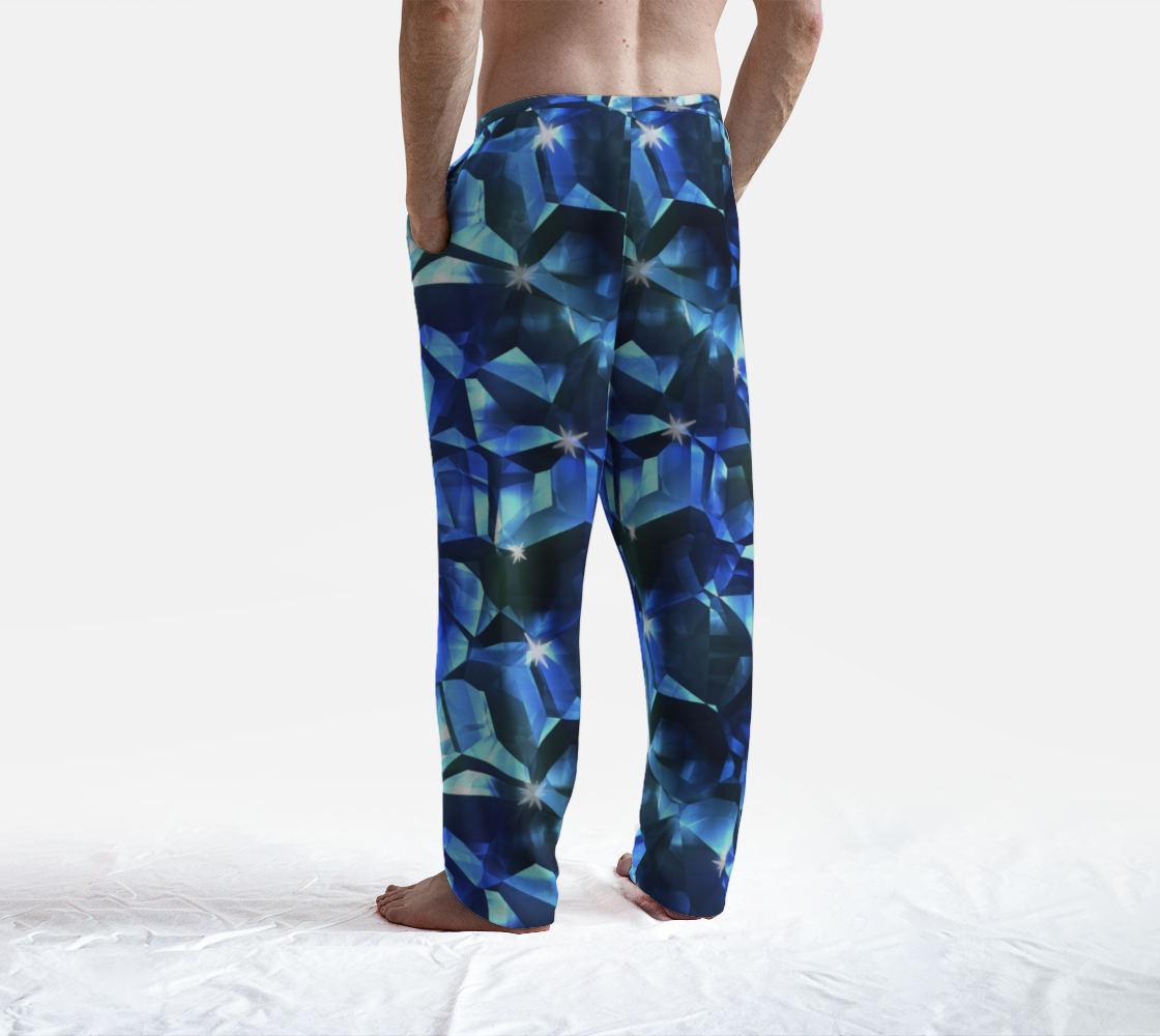 Blue Crystal Lounge Pants