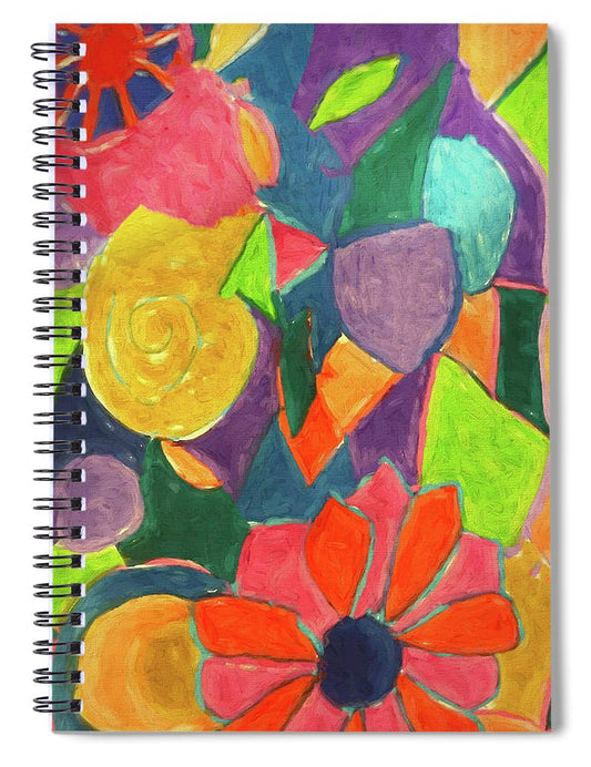 Afternoon Dreams Of Spring - Spiral Notebook