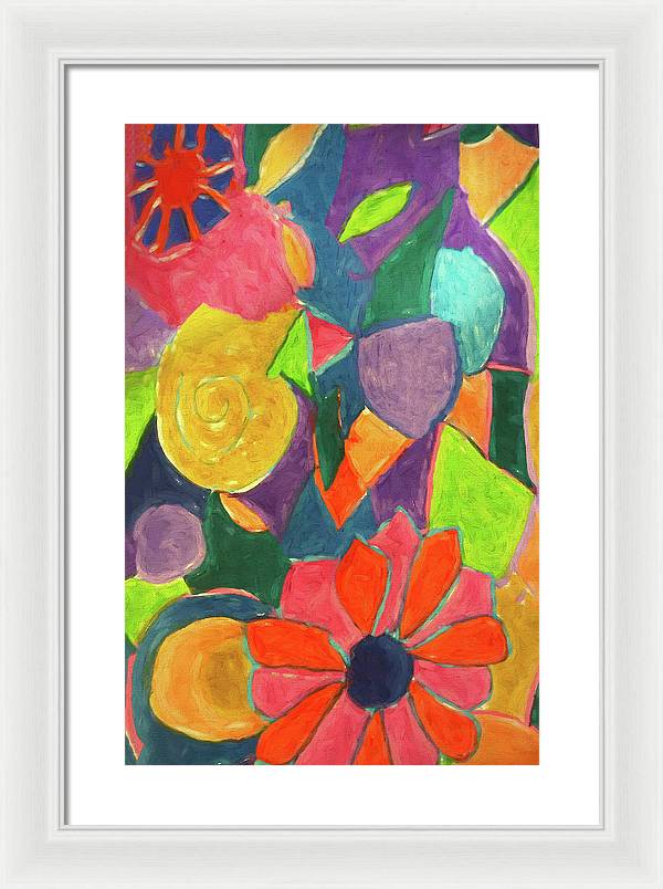 Afternoon Dreams Of Spring - Framed Print