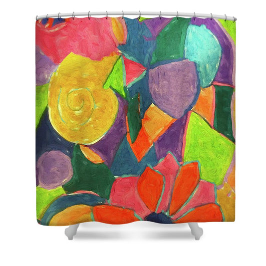 Afternoon Dreams Of Spring - Shower Curtain