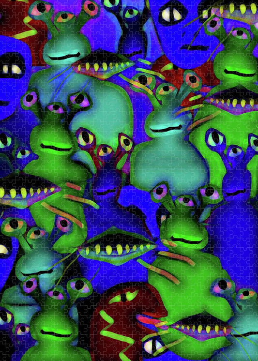 Aliens Collage - Puzzle