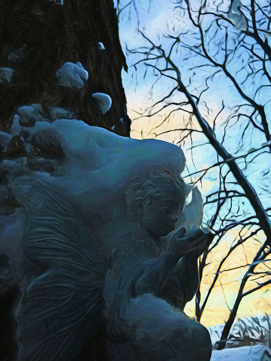 Angel On My Tree Digital image Download